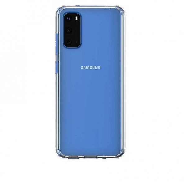 Smcase Samsung Galaxy S20 Plus Kılıf Magic Kristal Sert Silikon
