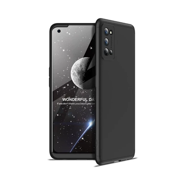 Smcase Realme 7 Pro Kılıf 360 Ays zore Sert Kapak