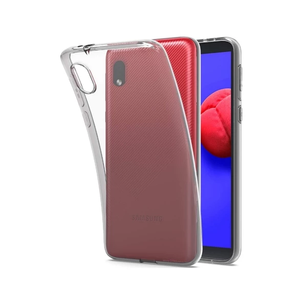 Smcase Samsung Galaxy A01 Core Kılıf Lüks Tpu Silikon