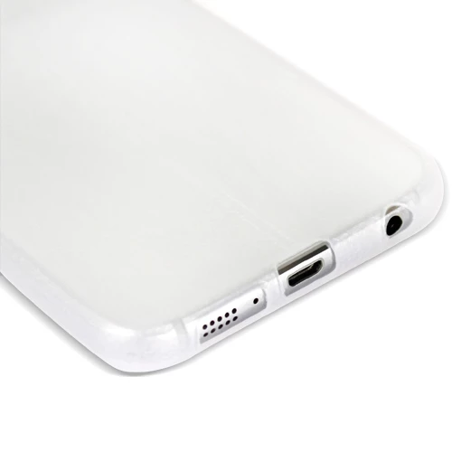 FitCase Samsung S6 (G920) Ultra İnce Dikişli TPU Arka Kapak Şeffaf - 2