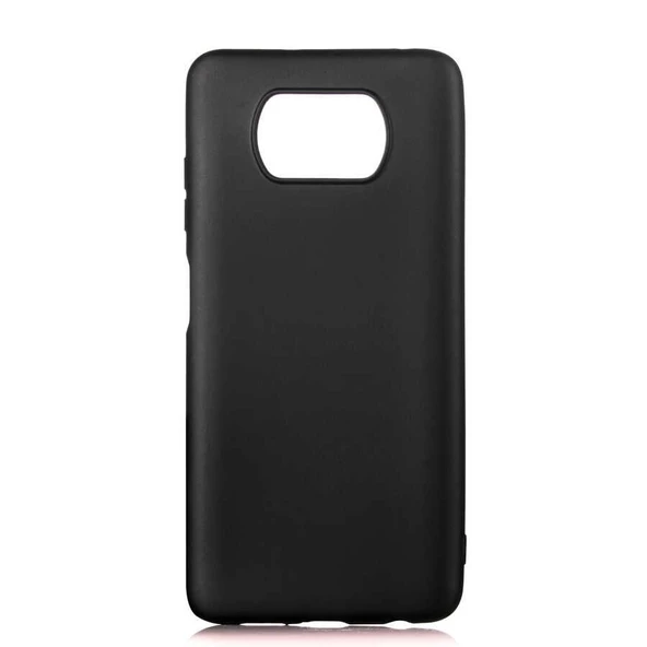 Smcase Xiaomi Poco X3 NFC Kılıf Lüks Tpu Mat Silikon