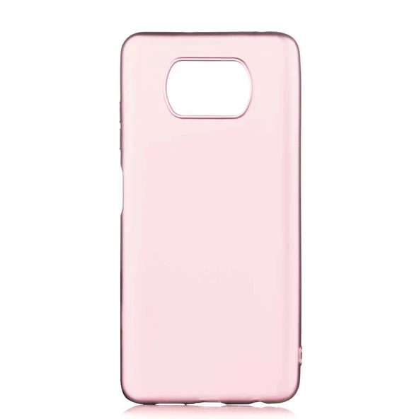 Smcase Xiaomi Poco X3 NFC Kılıf Lüks Tpu Mat Silikon  Nano Ekran Koruyucu - 7