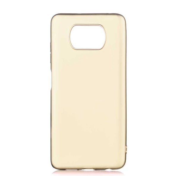Smcase Xiaomi Poco X3 NFC Kılıf Lüks Tpu Mat Silikon Nano Ekran Koruyucu - 4
