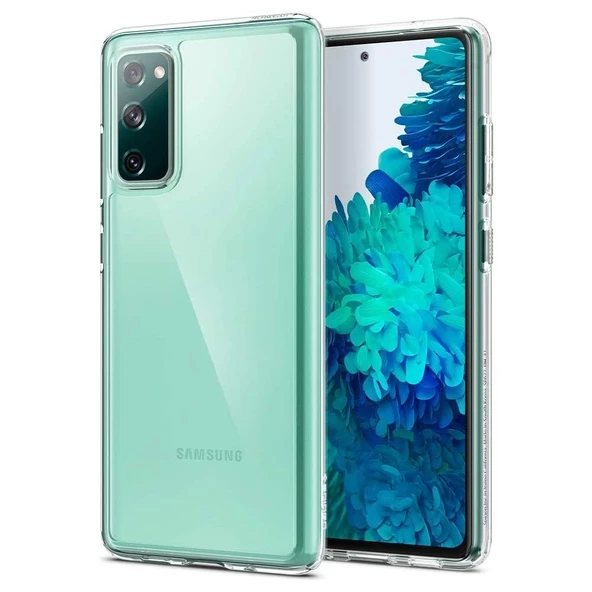 Smcase Samsung Galaxy S20 FE Kılıf Coss Hybrid Sert Silikon  Nano Ekran Koruyucu - Resim 2