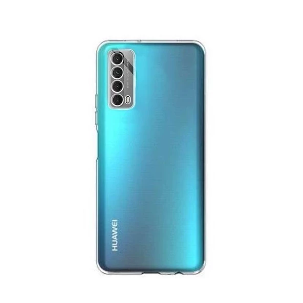 Smcase Huawei P Smart 2021 Kılıf Kamera Korumalı Silikon