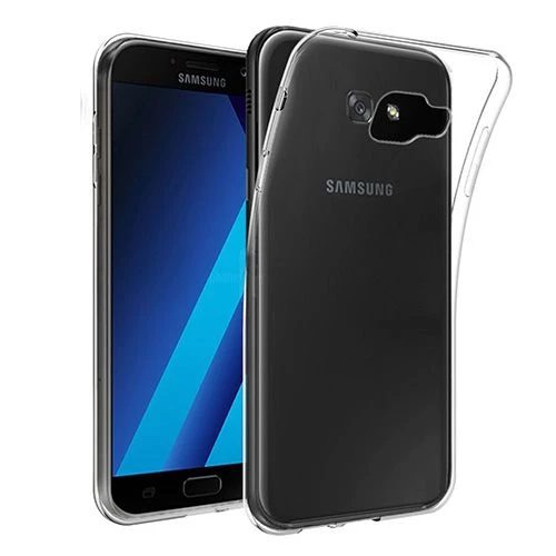 Samsung Galaxy A5 2017 (A520) Kılıf Soft Silikon Şeffaf Arka Kapak