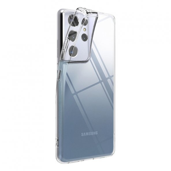 Smcase Samsung Galaxy S21 Ultra 5G Kılıf Lüks Korumalı Silikon