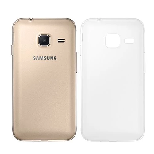 Samsung Galaxy J1 Mini (J105) Kılıf Soft Silikon Şeffaf Arka Kapak