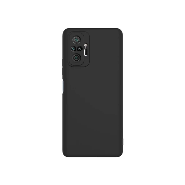 Smcase Xiaomi Redmi Note 10 Pro Kılıf Kamera Korumalı Premier Silikon  Nano Ekran Koruyucu