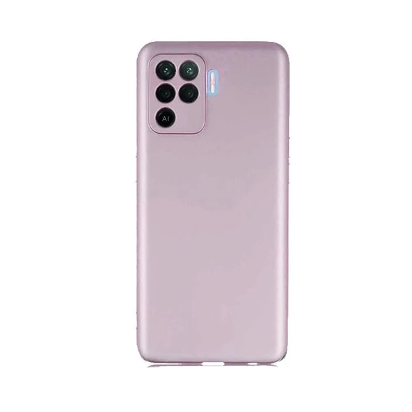 Smcase Oppo Reno 5 Lite Kılıf Kamera Korumalı Premier Silikon  Nano Ekran Koruyucu - 3
