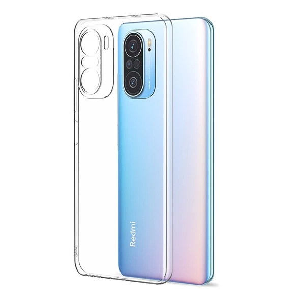 Smcase Xiaomi Redmi K40 Kılıf Kamera Korumalı Silikon