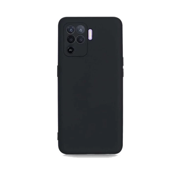 Smcase Oppo Reno 5 Lite Kılıf Kamera Korumalı İçi Kadife Silikon