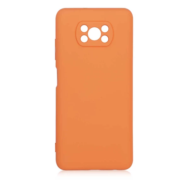 Smcase Xiaomi Poco X3 NFC Kılıf Kamera Korumalı İçi Kadife Silikon - 8