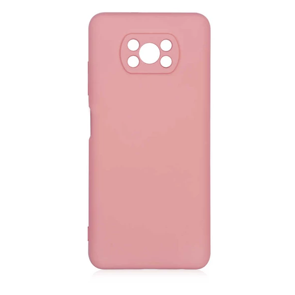 Smcase Xiaomi Poco X3 NFC Kılıf Kamera Korumalı İçi Kadife Silikon - 2