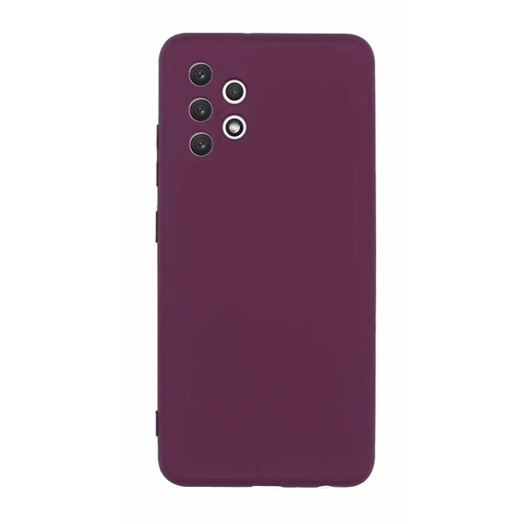 Smcase Samsung Galaxy A32 4G Kılıf Kamera Korumalı İçi Kadife Silikon - Resim 4