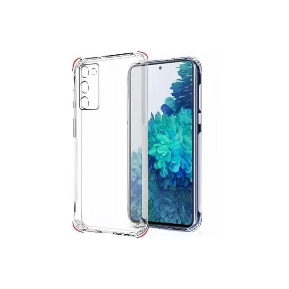 Smcase Samsung Galaxy S20 Kılıf Kamera Korumalı Darbeye Dayanıklı Silikon