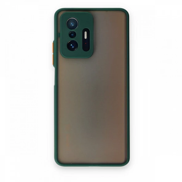 Smcase Xiaomi 11T Pro Kılıf Hux Kamera Korumalı Silikon