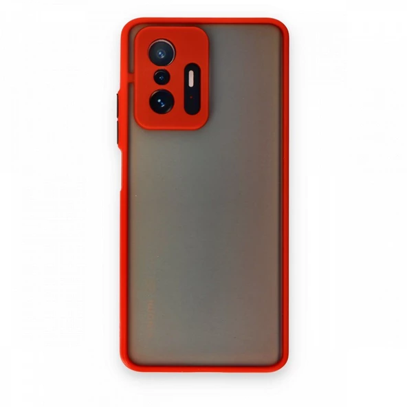 Smcase Xiaomi 11T Kılıf Hux Kamera Korumalı Silikon