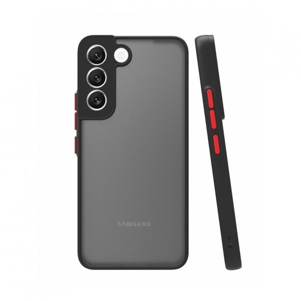 Smcase Samsung Galaxy S22 Plus 5g Kılıf Hux Kamera Korumalı Silikon