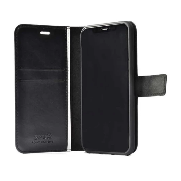 Smcase Xiaomi Redmi Note 11s Kılıf Delüx Kartlıklı Standlı Cüzdan - 2