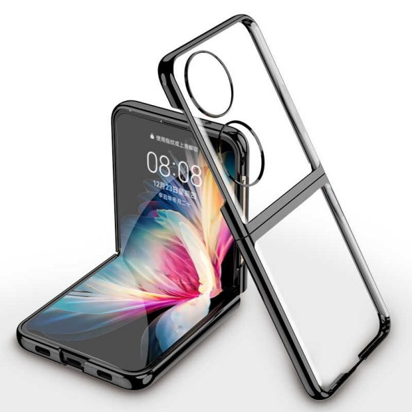Smcase Huawei P50 Pocket Kılıf Tareks Kıpta Kapak