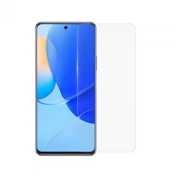 Smcase Huawei Nova 9 SE Kılıf Kamera Korumalı Mat Premier Silikon  Nano Ekran Koruyucu - Resim 4