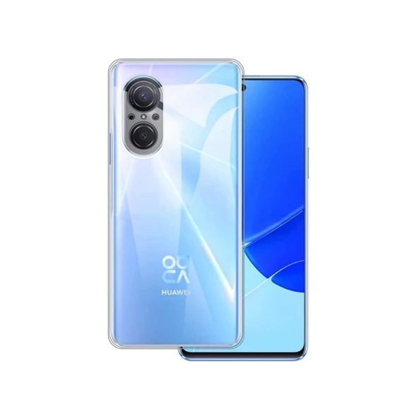 Smcase Huawei Nova 9 SE Kılıf Kamera Korumalı Tpu Silikon