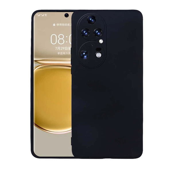 Smcase Huawei P50 Pro Kılıf Kamera Korumalı Premier Silikon