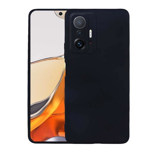 Smcase Xiaomi 11T Kılıf Kamera Korumalı Premier Silikon  Nano Ekran Koruyucu