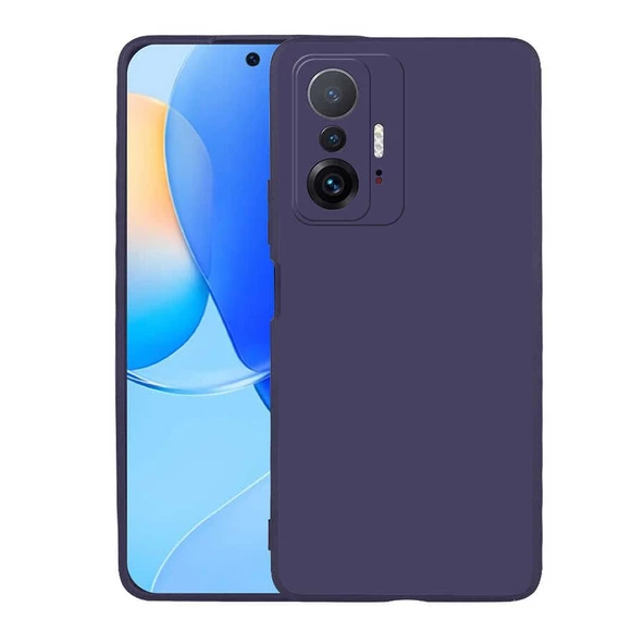 Smcase Xiaomi 11T Kılıf Kamera Korumalı Premier Silikon  Nano Ekran Koruyucu - 7