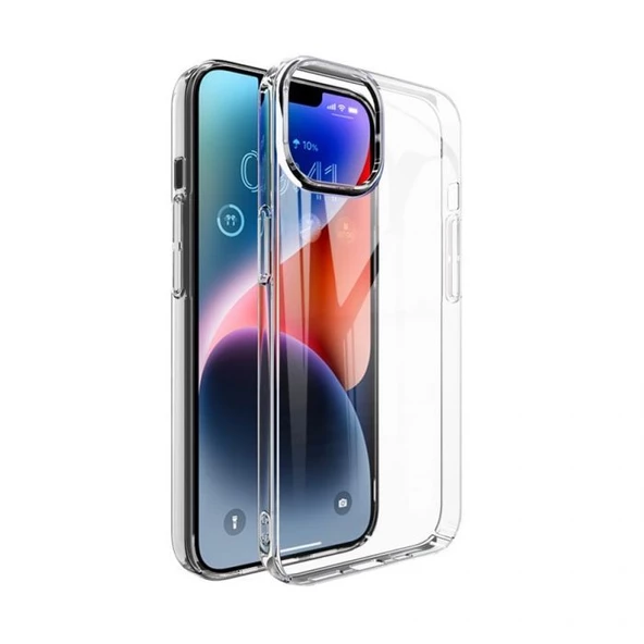 Smcase iPhone 14 Plus Kılıf Von Sararmaz Sert Kapak