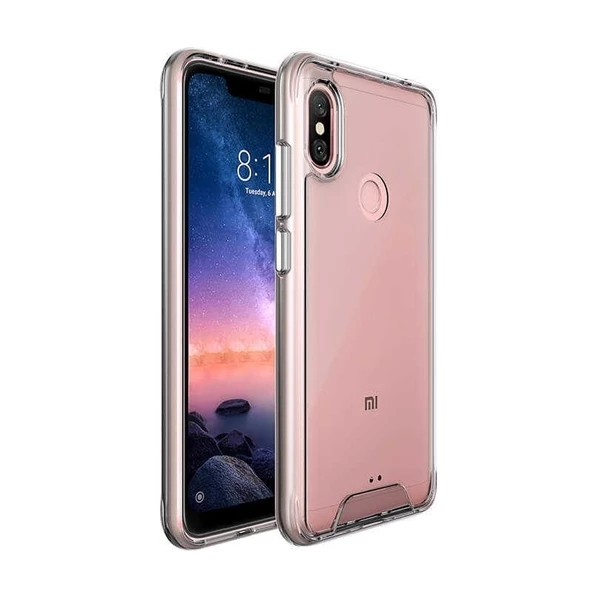 Smcase Xiaomi Redmi Note 5 Pro Gard Ultra Sert Silikon Kılıf