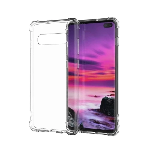 Smcase Samsung Galaxy S10 Plus Darbe Korumalı Silikon Kılıf