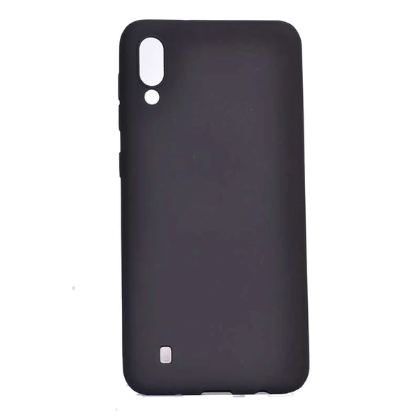 Smcase Samsung Galaxy M10 Kılıf Lüks Silikon   Nano Ekran Koruyucu