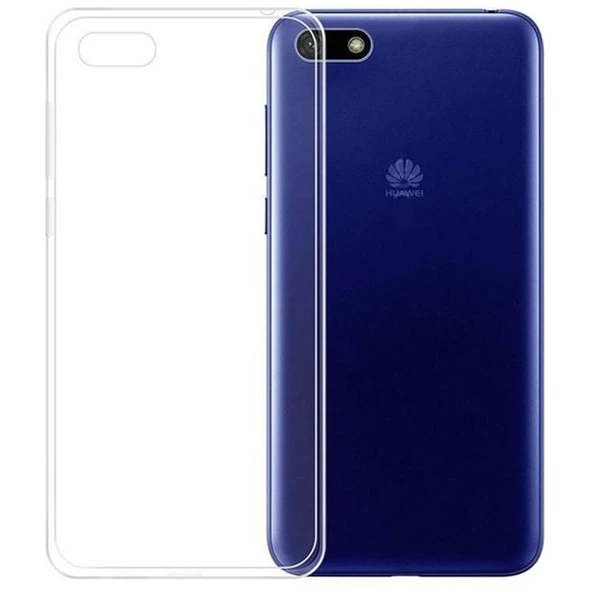 Smcase Huawei Y5 2018 Silikon Kılıf  Nano Ekran Koruyucu