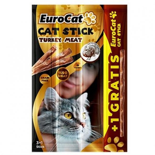 EuroCat Hindi Etli  Kedi Ödül Maması 4 Adet  (4x5gr) 20 gr - 2