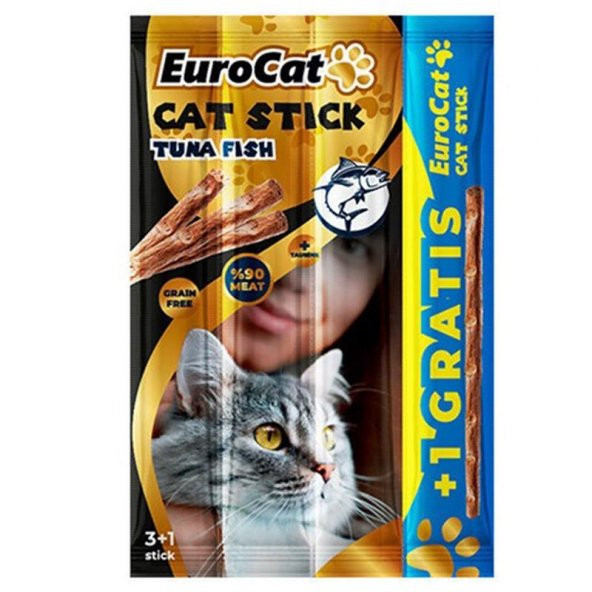 EuroCat Ton Balıklı Kedi Ödül Maması 4 Adet  (4x5gr) 20 gr