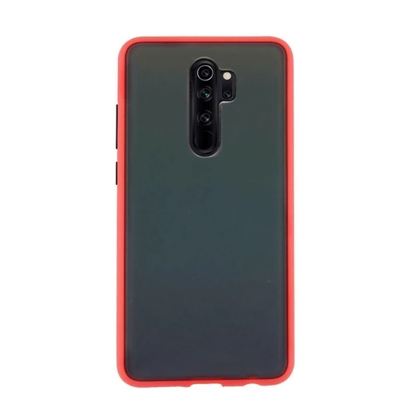 Smcase Xiaomi Redmi Note 8 Pro Hybrid Bumper Mat Silikon Kılıf Nano Ekran Koruyucu - 9