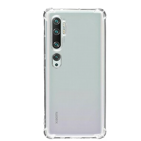 Smcase Xiaomi Mi Note 10 Kılıf Darbe Korumalı Silikon Şeffaf ürün görseli