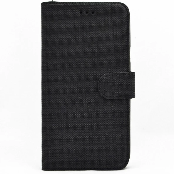 Smcase Xiaomi Redmi Note 8 Kılıf Kumaş Spor Standlı Cüzdan