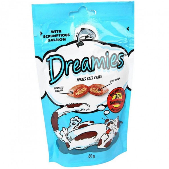 Dreamies Balıklı Kedi Ödülü 60 Gr