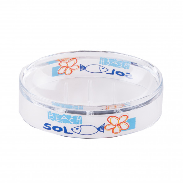 RF2741-7285 SABUNLUK DENİZ DESEN AKRİLİK 13X7X3CM - 3
