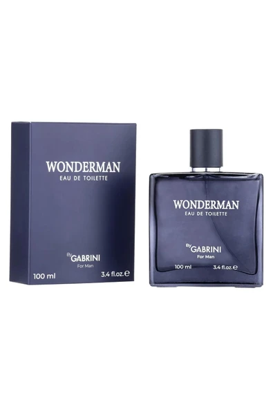 Gabrini Wonderman Eau De Toılette For Man Erkek Parfüm 100 Ml