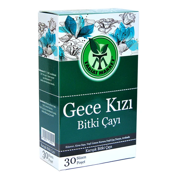 Tabiat Market Gece Kızı Çayı 30 Süzen Poşet - Resim 3