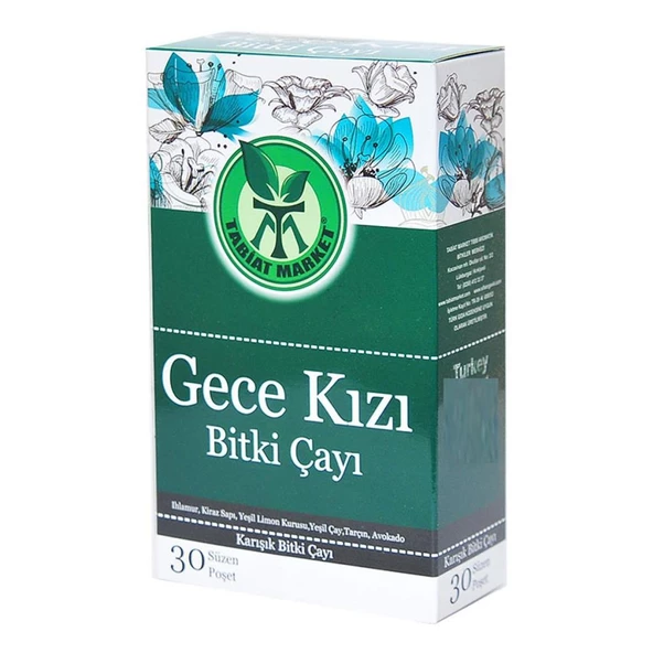 Tabiat Market Gece Kızı Karışık Bitki Süzen Poşet Çayı 30 x 2 Gr - 5