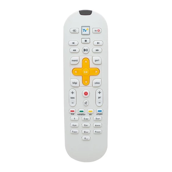 UYDU KUMANDA TURKCELL TV+ PLUS KLAVYESİZ R TUŞLU ORJINAL RM-L356