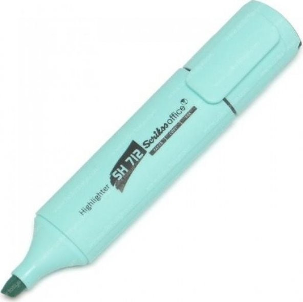 Scrikss Fosforlu Kalem Pastel Mavi Sh 712
