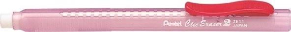 Pentel Basmalı Kalem Silgi N:ZE11T-B Kırmızı