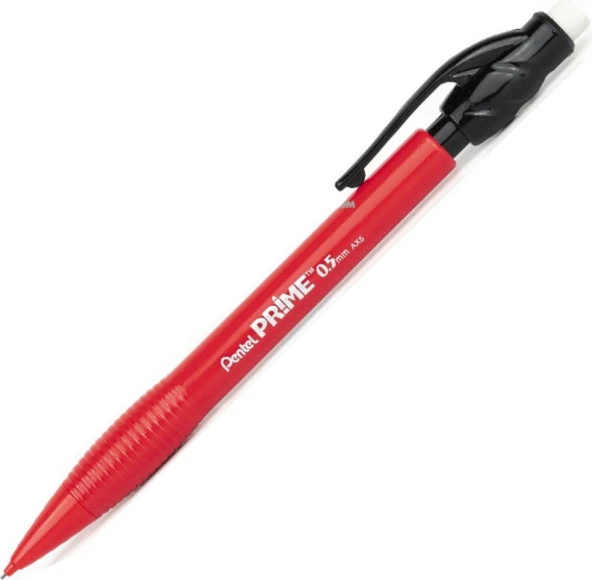 Pentel Prime Ax5 Mekanik Kurşun Kalem 0.5 mm Kırmızı