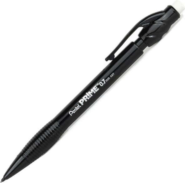 Pentel Prime Ax7 07 mm Mekanik Kurşun Kalem Siyah - 2